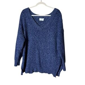 Old Navy Womens Chunky Tunic Sweater Large Indie Fisherman Bohemian Scandi Boho